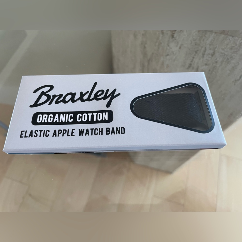 New In Box Braxley Bands, Organic Cotton Watch Band 38 Mm / 40 Mm / 41mm, Slate